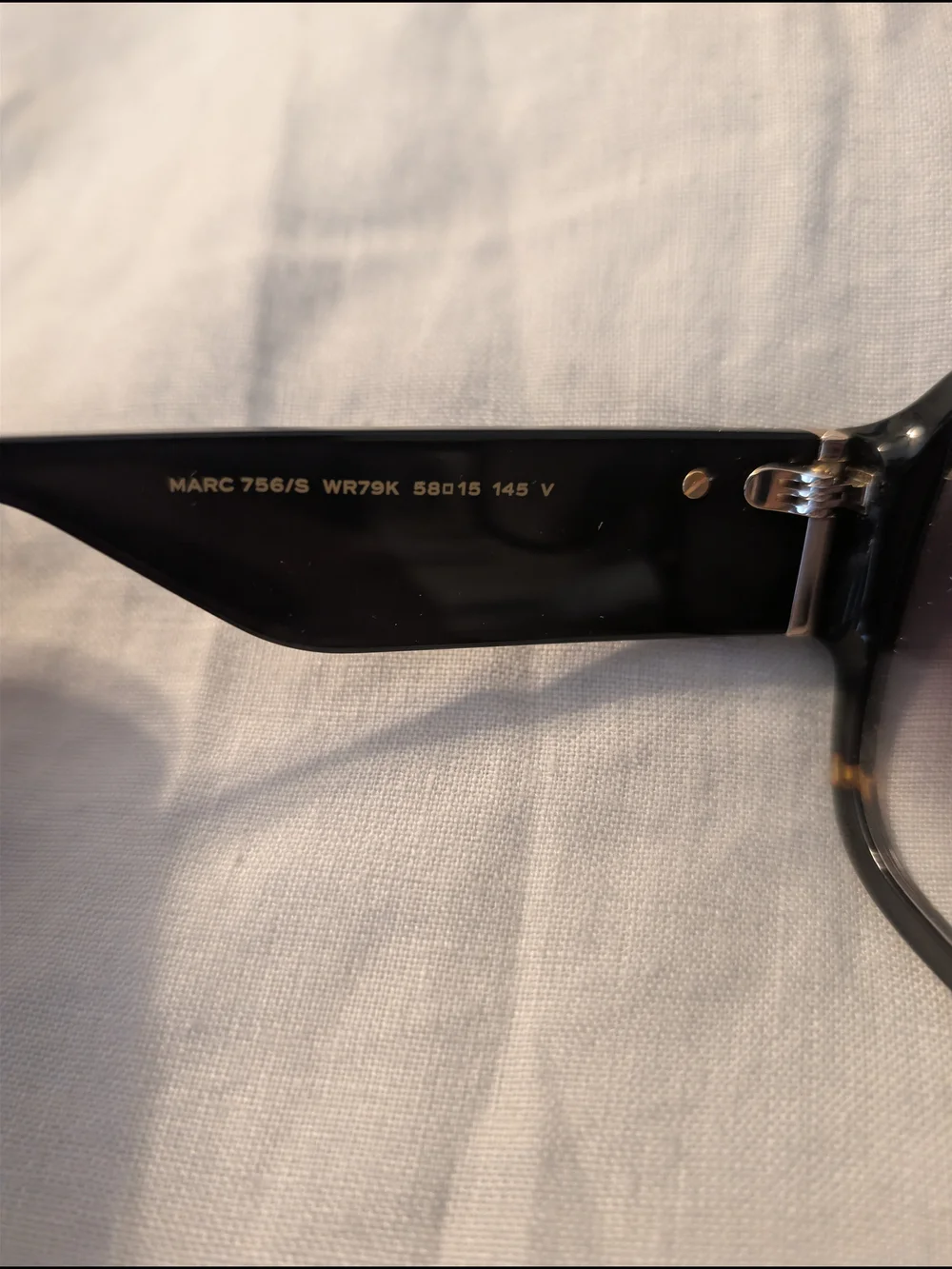 ​NWT Marc Jacobs MARC 756/S Oversized Aviator Sunglasses Black Tortoise UNISEX
